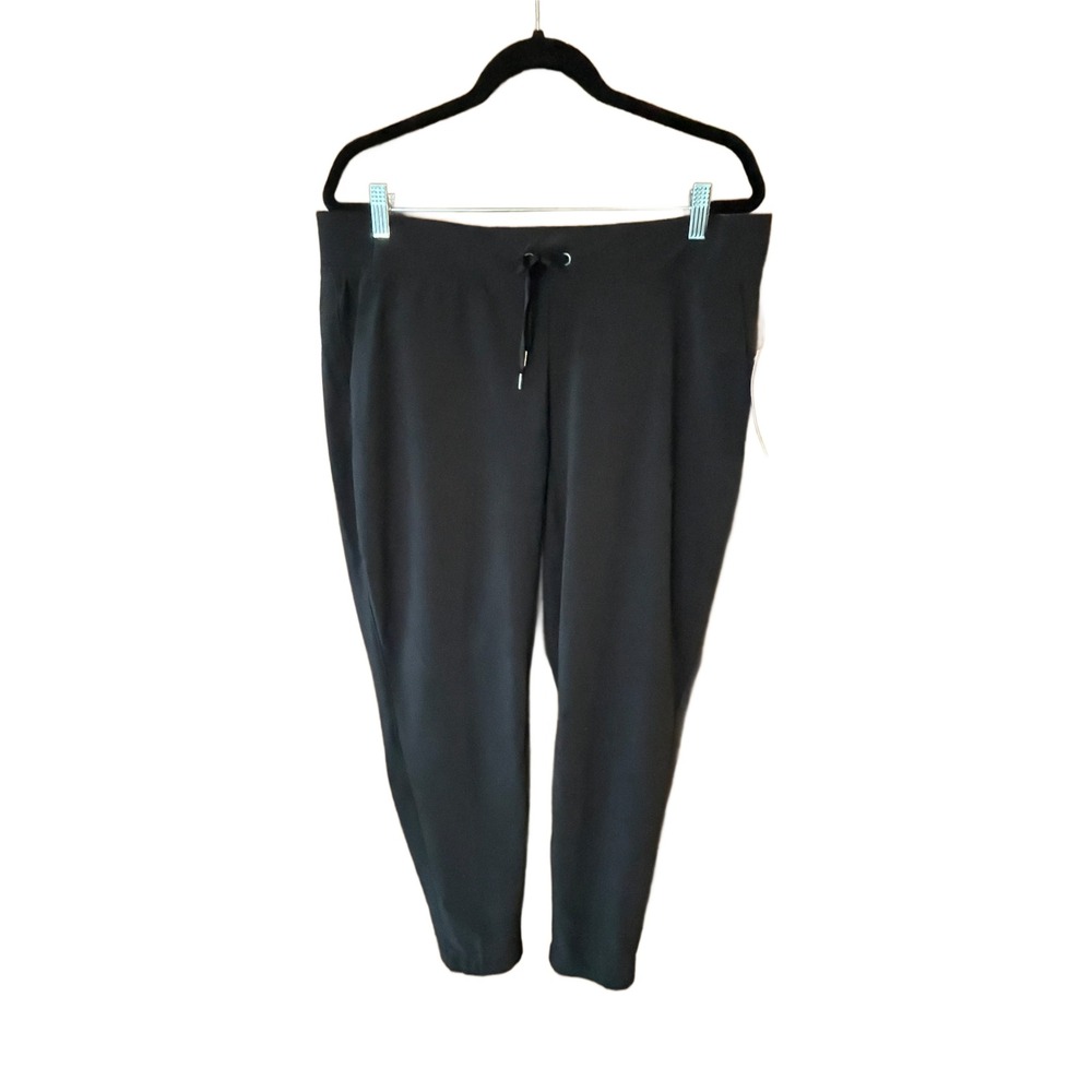Athleta Midtown Ankle Pant NWT Black UPF 50 Protection Athleticwear Gorpcore 16T